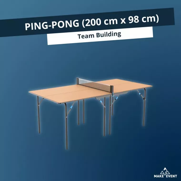 TABLE DE PING-PONG, Grenoble, Make Alpes Event