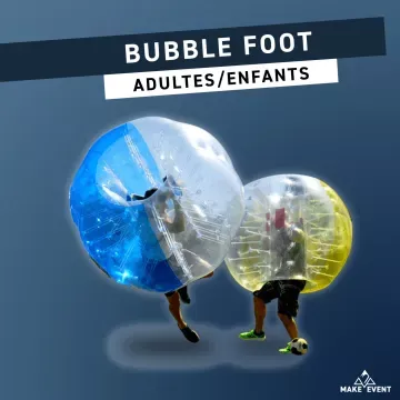 BUBBLE FOOT, Grenoble, Make Alpes Event