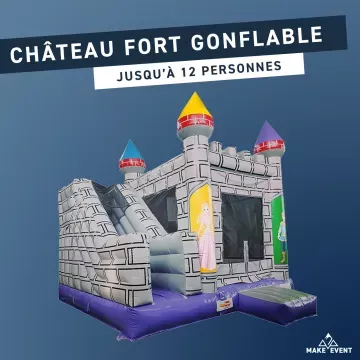 CHATEAU FORT GONFLABLE, Grenoble, Make Alpes Event