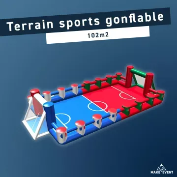 TERRAIN DE SPORTS GONFLABLE, Grenoble, Make Alpes Event