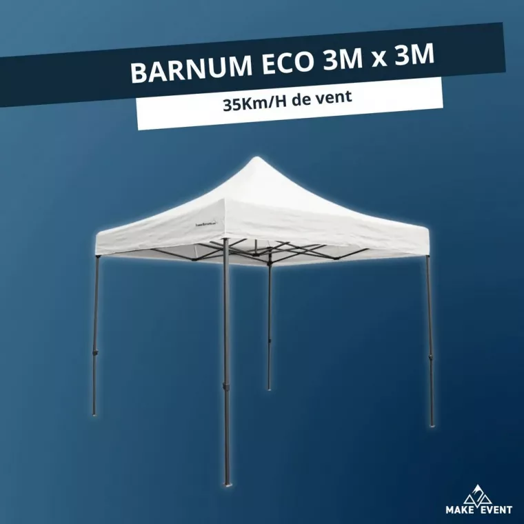 BARNUM ECO 3M x 3M, Grenoble, Make Alpes Event