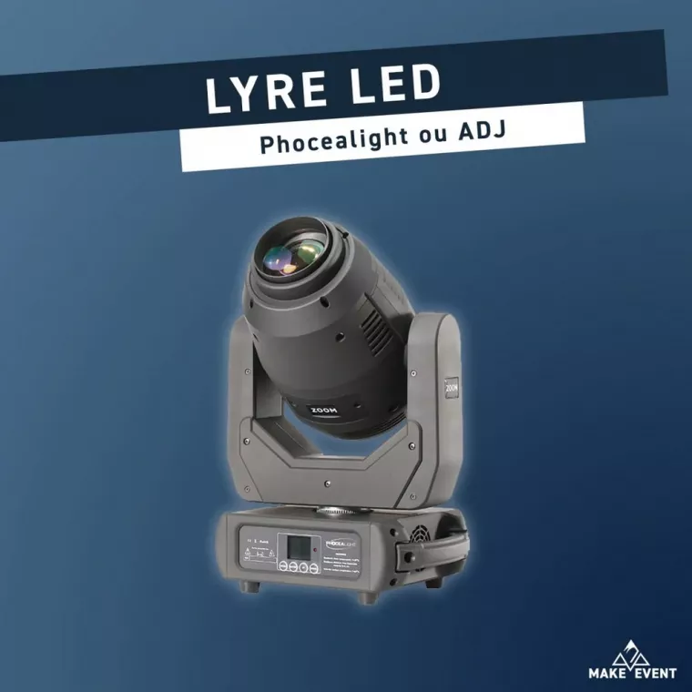 LYRE 3in1 LED, Grenoble, Make Alpes Event