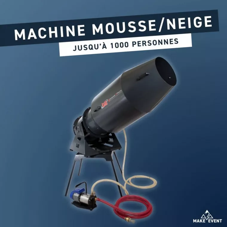 MACHINE MOUSSE/NEIGE, Grenoble, Make Alpes Event