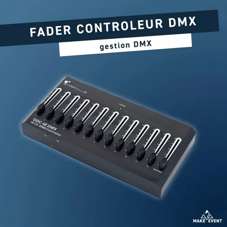 FADER DMX, Grenoble, Make Alpes Event