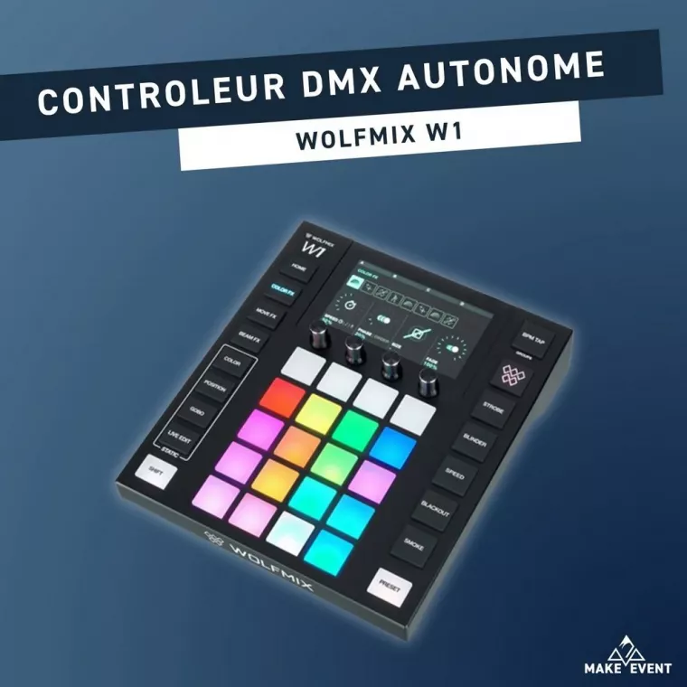 CONTRÔLEUR DMX, Grenoble, Make Alpes Event