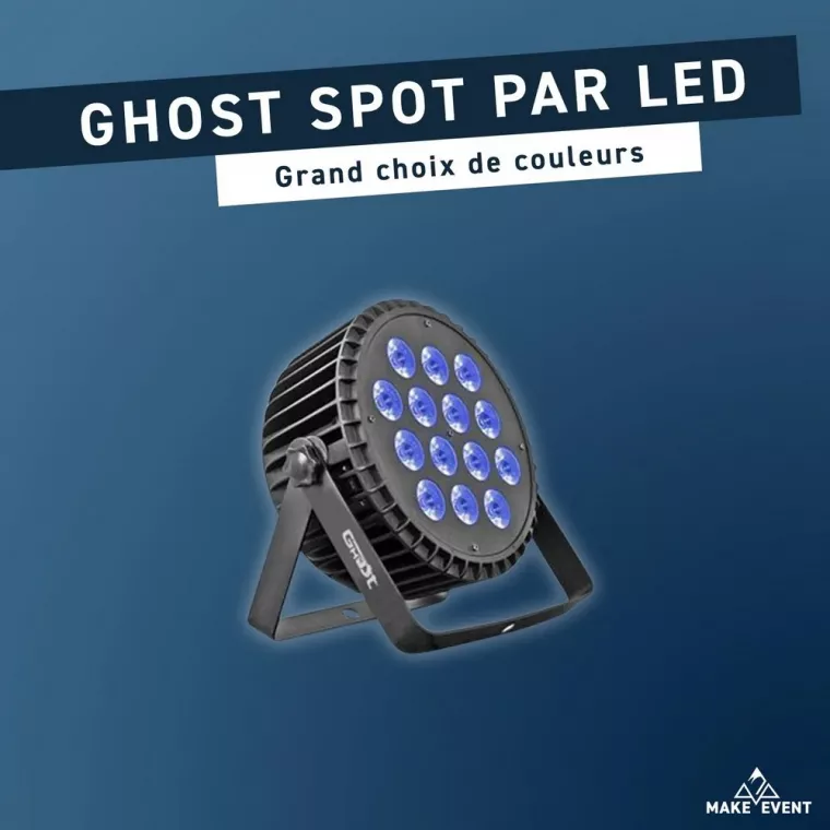 PAR LED, Grenoble, Make Alpes Event