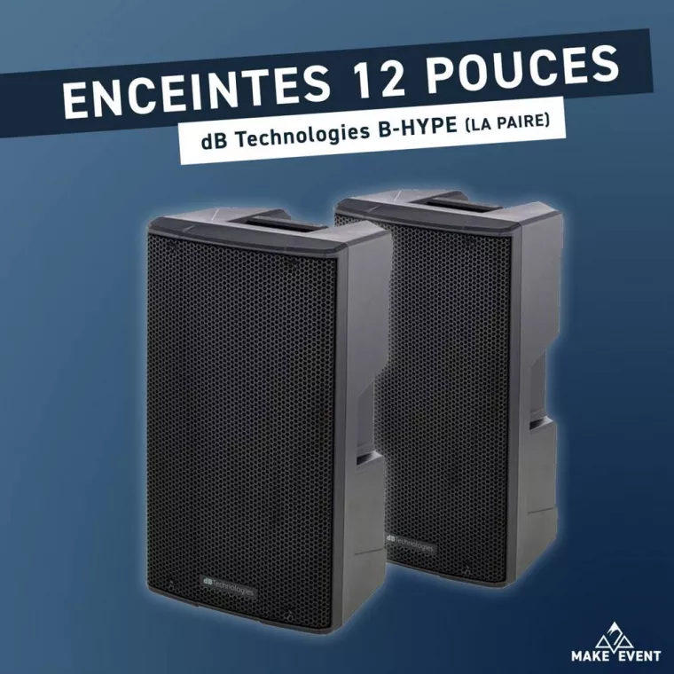 DB TECHNOLOGIES B-HYPE 12, Grenoble, Make Alpes Event